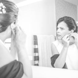 Préparation des mariés