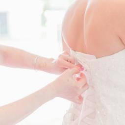 Préparation des mariés