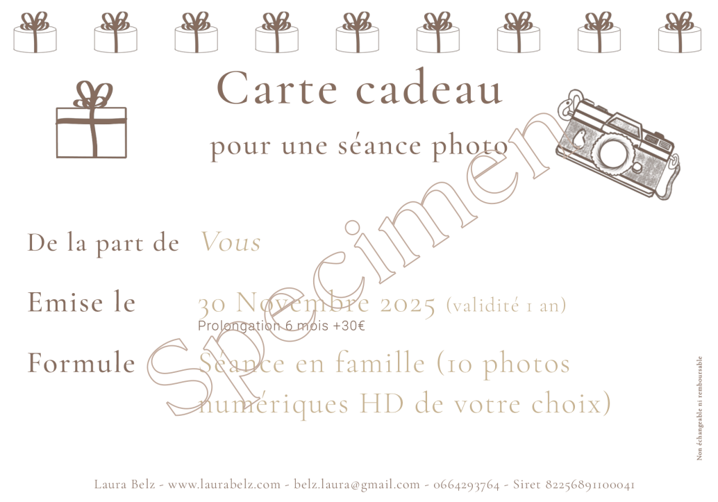 carte cadeau